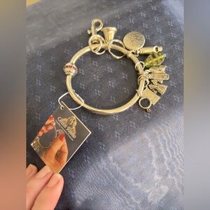 Green Rhino Key Bracelet Keychain Heel Dress Car Money Gift 2002